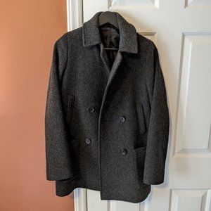 Uniqlo Peacoat - wool blend